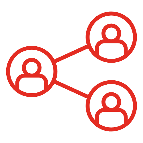 Connecting people logo.