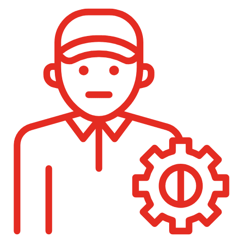 Working man logo.