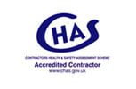 CHAS contractor health and safety accreditation logo